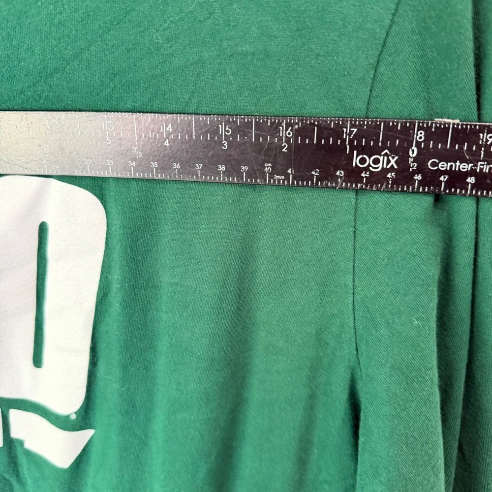 Adidas Mens Ohio Football Long‎ Sleeve Amplifier Tee Green 2XL EK0188